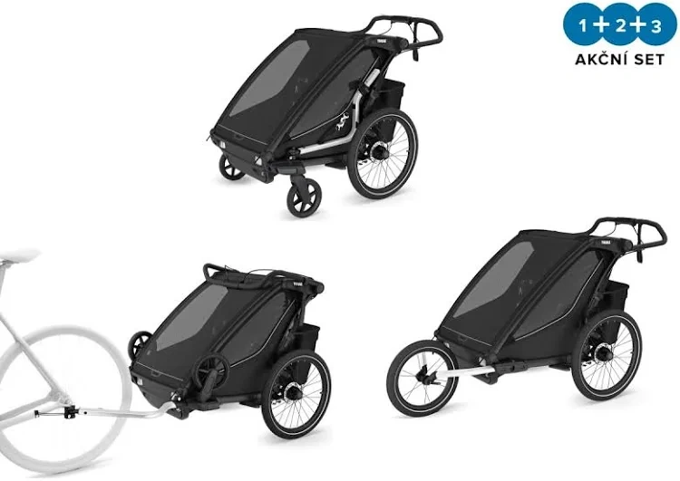 Thule Chariot Sport 2 gs double + jogging set půjčení