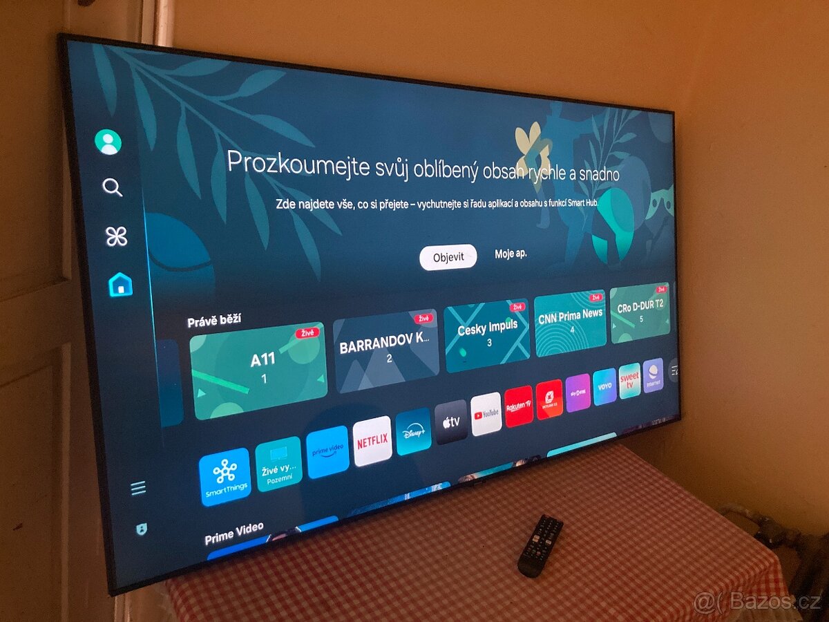4K LED Smart Televize Samsung UE65CU7172 - 163 cm - Wifi -T2