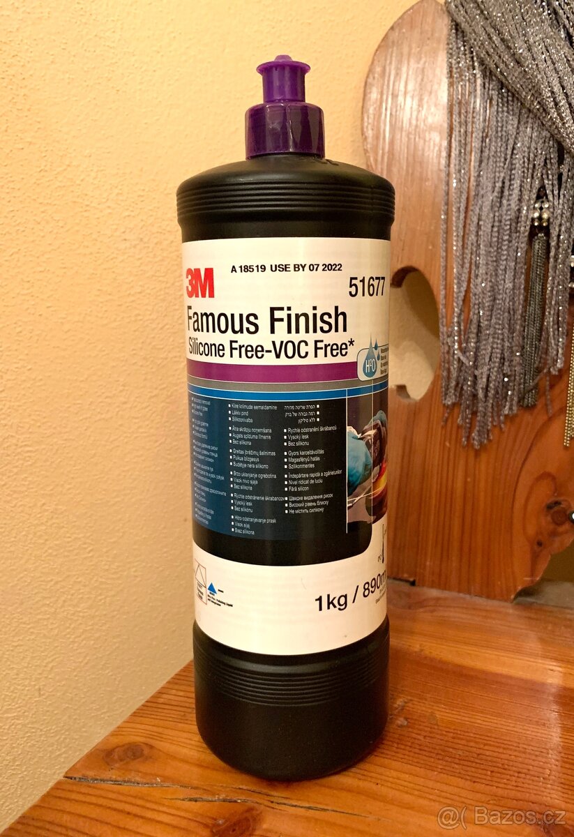 3M 51677 FAMOUS FINISH Fialová Leštící pasta nové generace