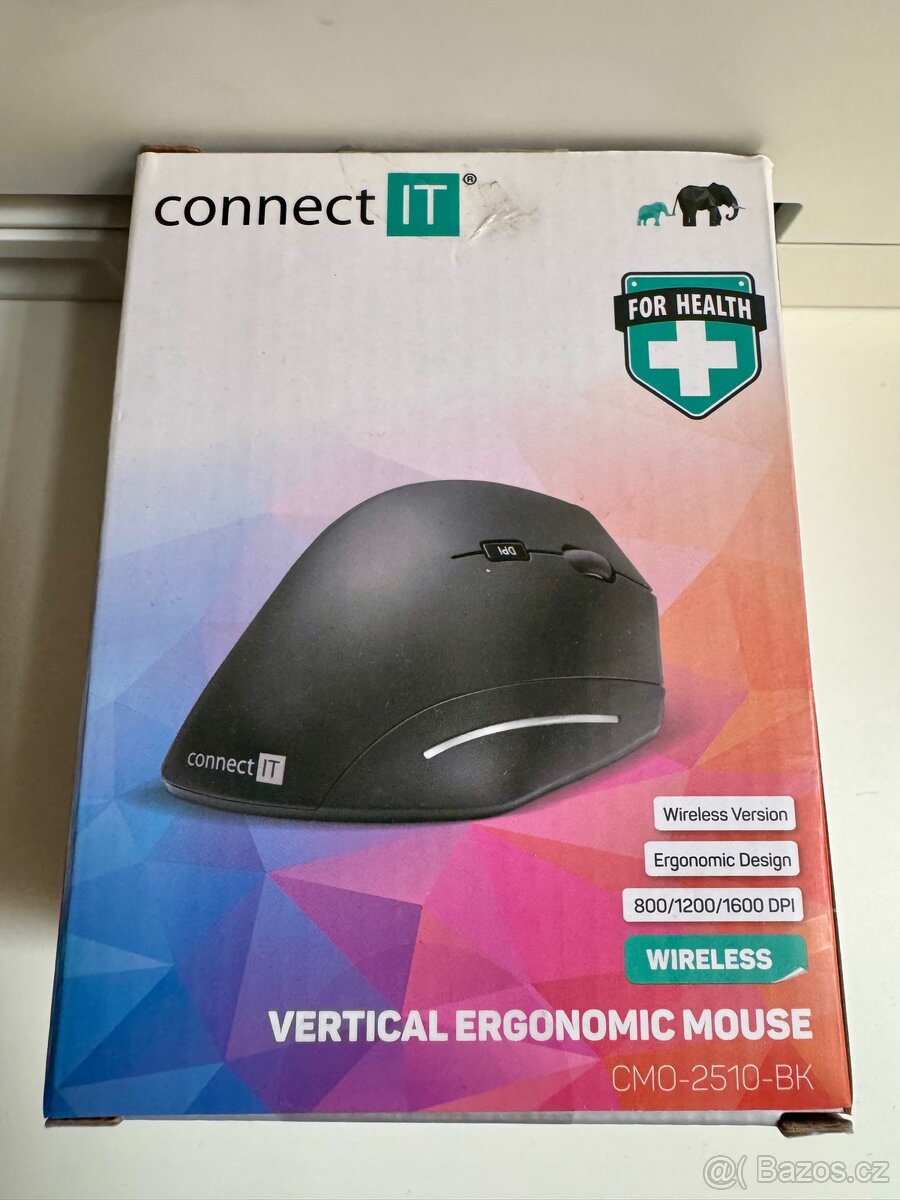 Myš Connect IT CMO-2510-BK TOP