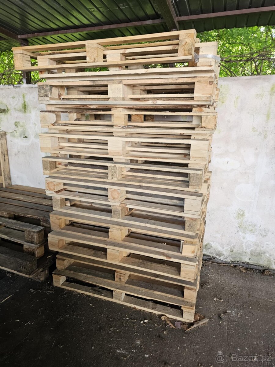 Prodám palety 80x120, 120x120cm