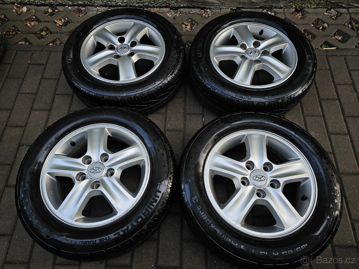 ALU letní kola disky Hyundai I30 KIA CEED R15 5x114,3