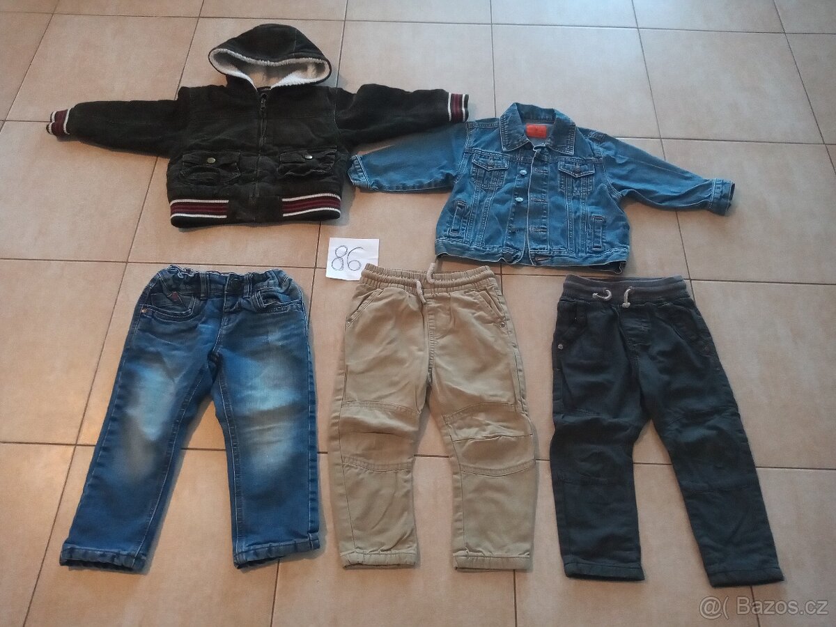 Bunda , kalhoty, kluk vel.86