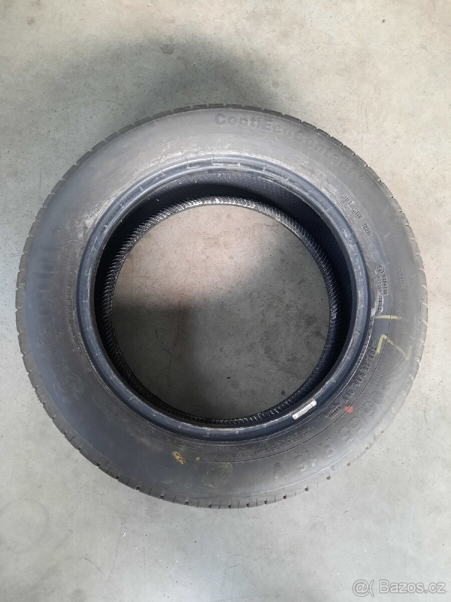 1ks pneu.letní jako nová 205/55R16V Continental