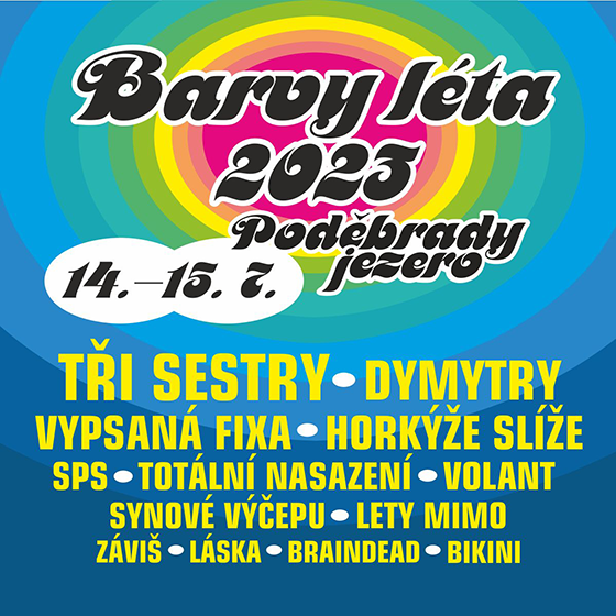 Barvy léta - 2 vstupenky