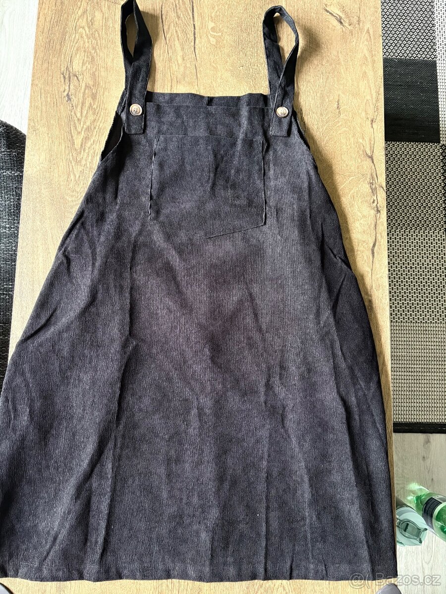 Nové dámské šaty vel. 46, 3XL - černé