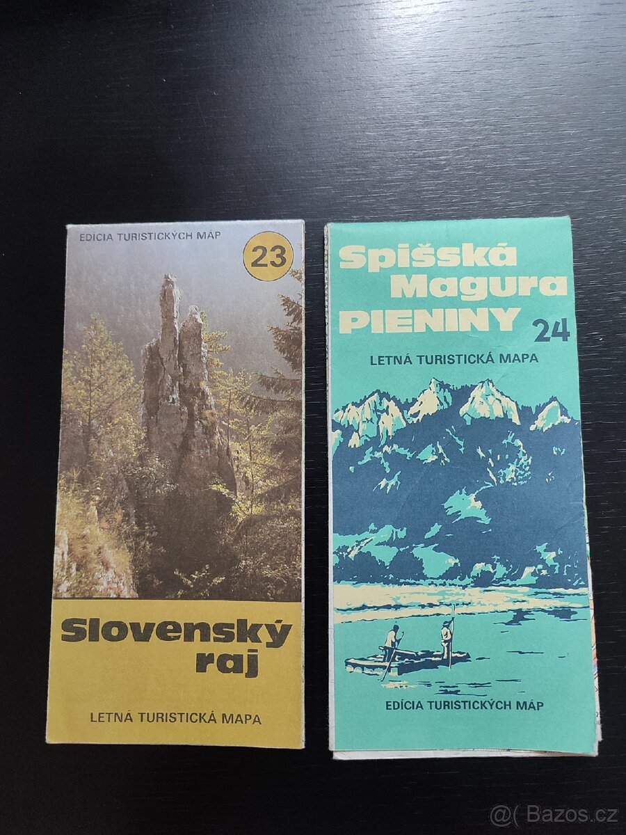 Staré turistické mapy