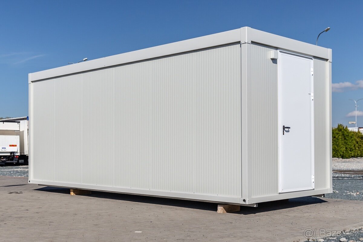 Stavební buňka, obytný kancelářský kontejner 6m
