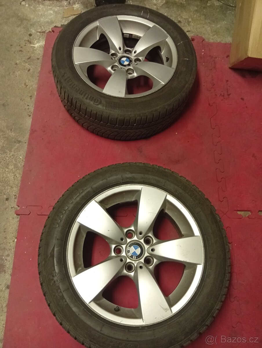 4x Alu kola 5x120 R17 bmw