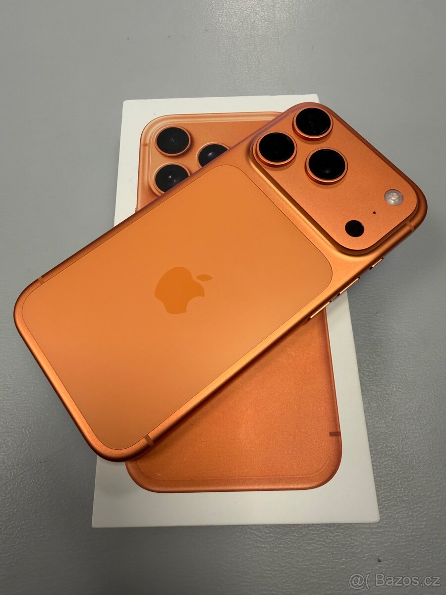 iPhone 17 Pro 256GB zánovní, záruka 2 roky