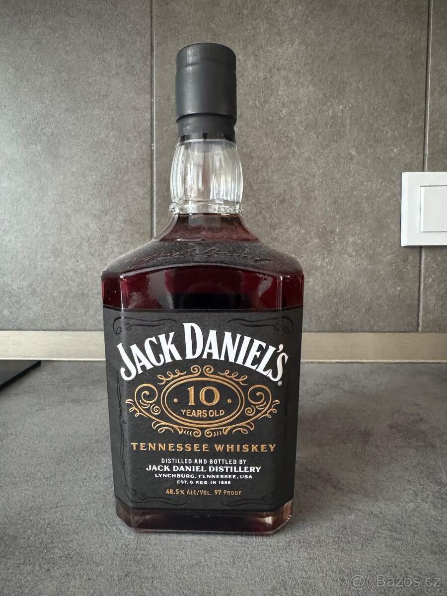 Jack Daniel's Tennessee Whiskey 10y 0,75l 48,5% L.E.