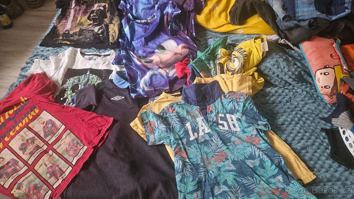 Chlapecká trička do školy i na doma 6-8 let