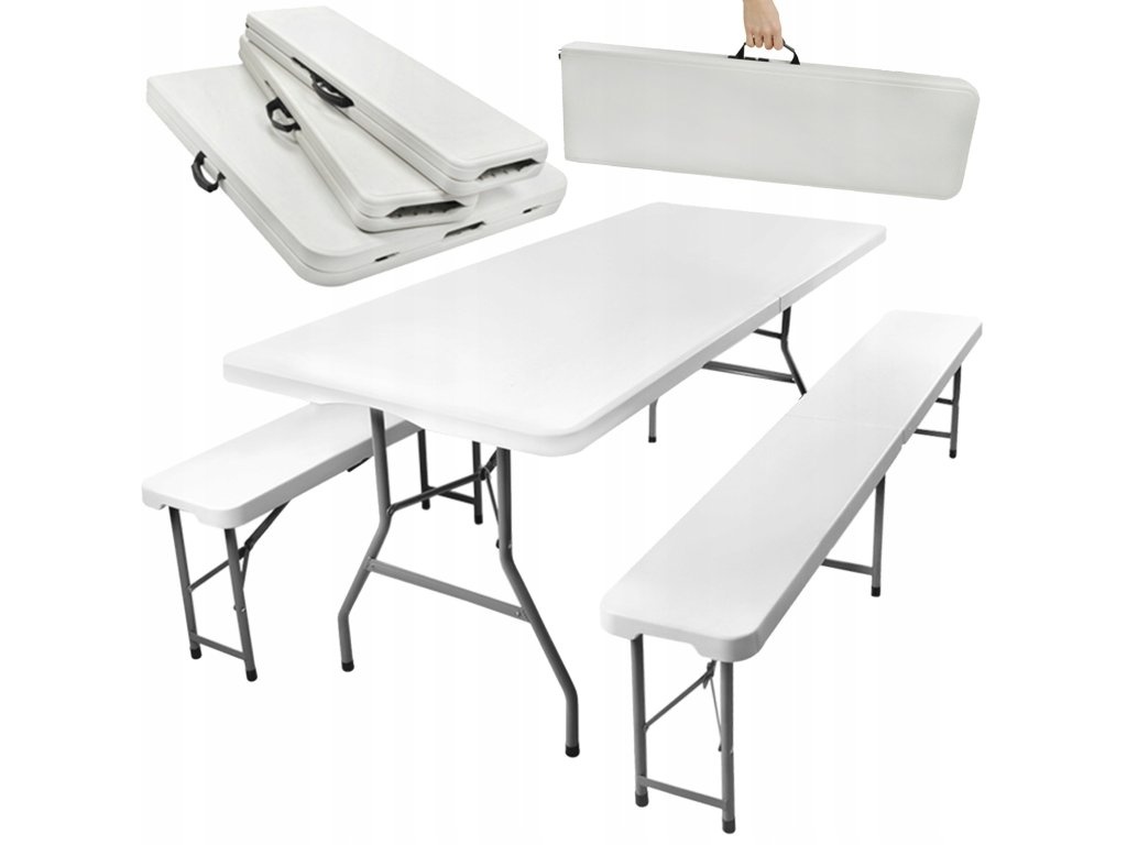 NOVÉ skládací zahradní pivní sety