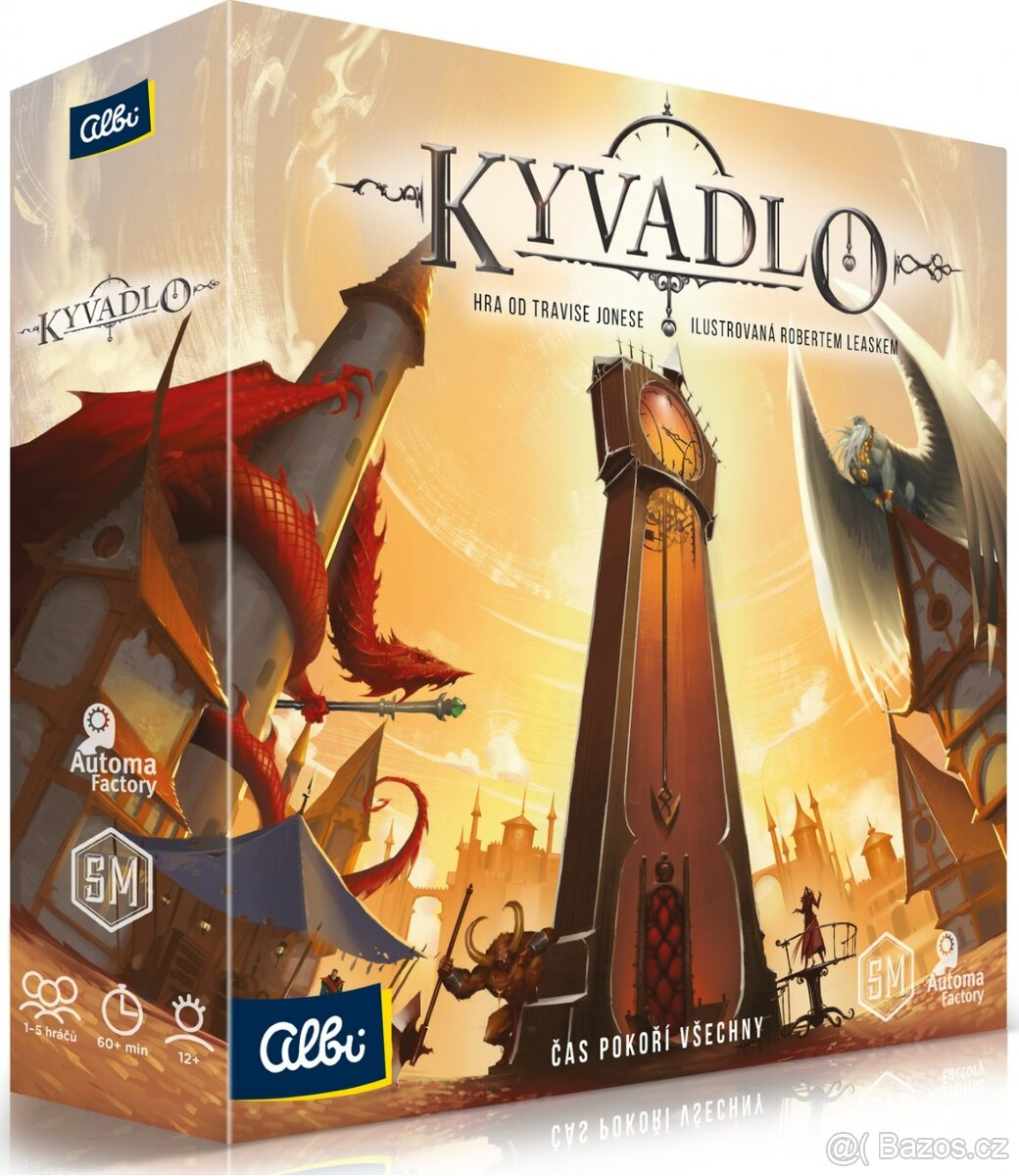 Nerozbalená desková hra Kyvadlo