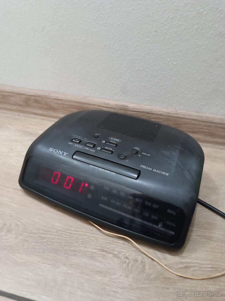 radiobudík Sony