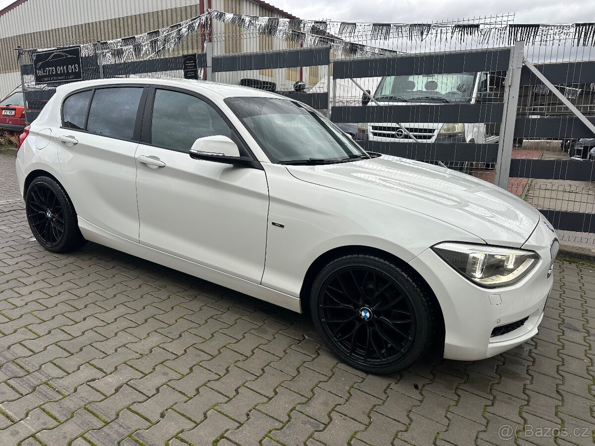 BMW 116i, 8Q-automat,100kw, 2012, servisováno 100% stav