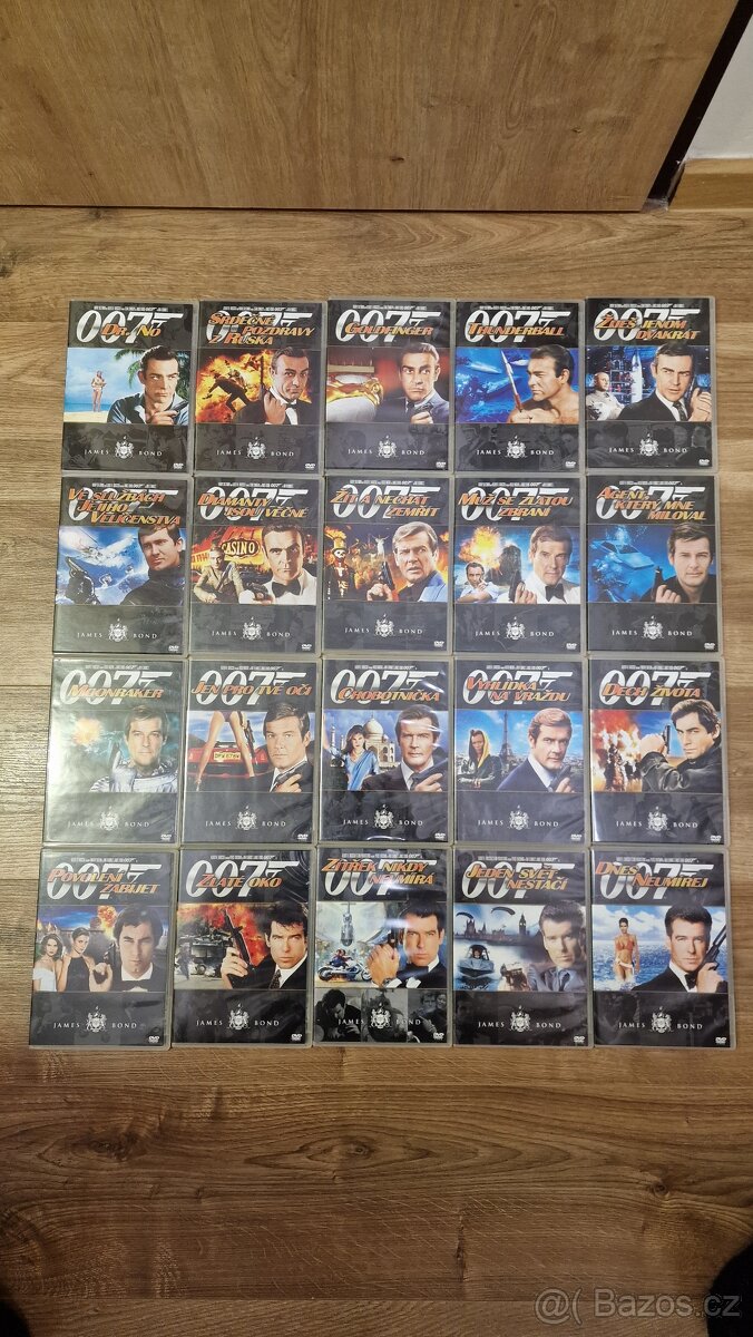 DVD kolekce James Bond