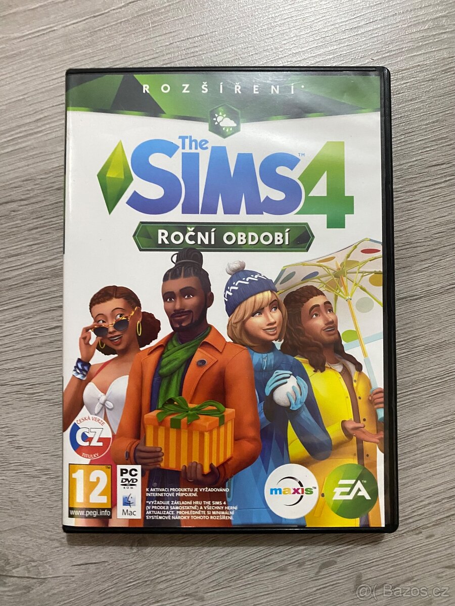 The sims 4 - Rocni obdobi rozsireni