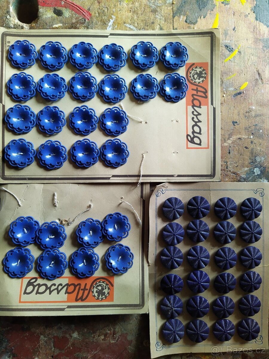 Staré nepoužité knoflíky