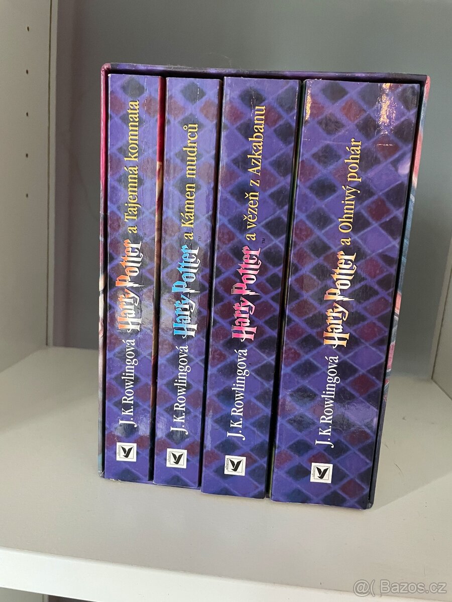 harry Potter kolekce 1-4. díl + další díly