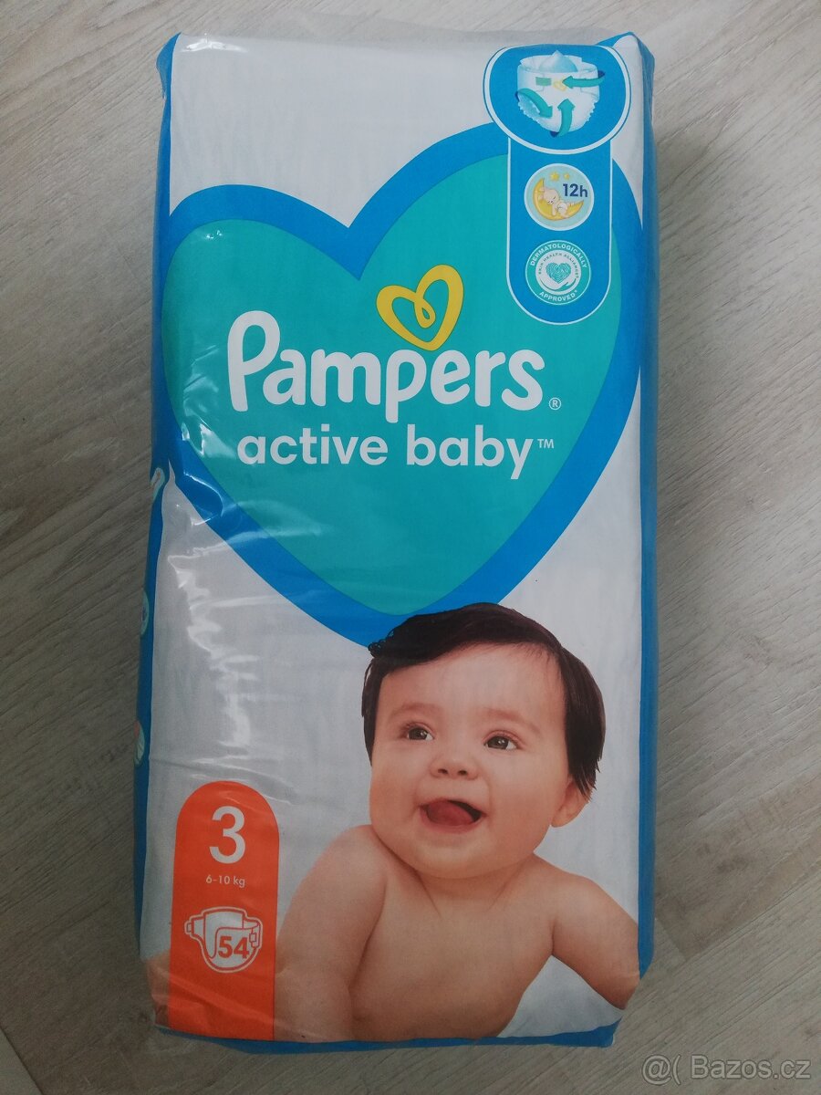 Plenky Pampers active baby 3