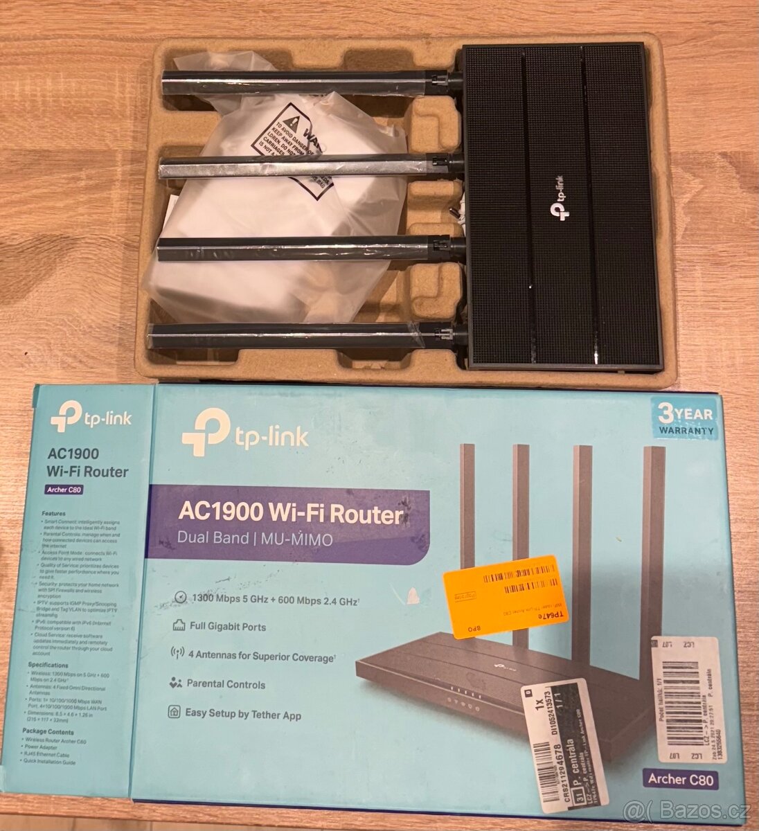 Wifi router Tp-link Archer C80