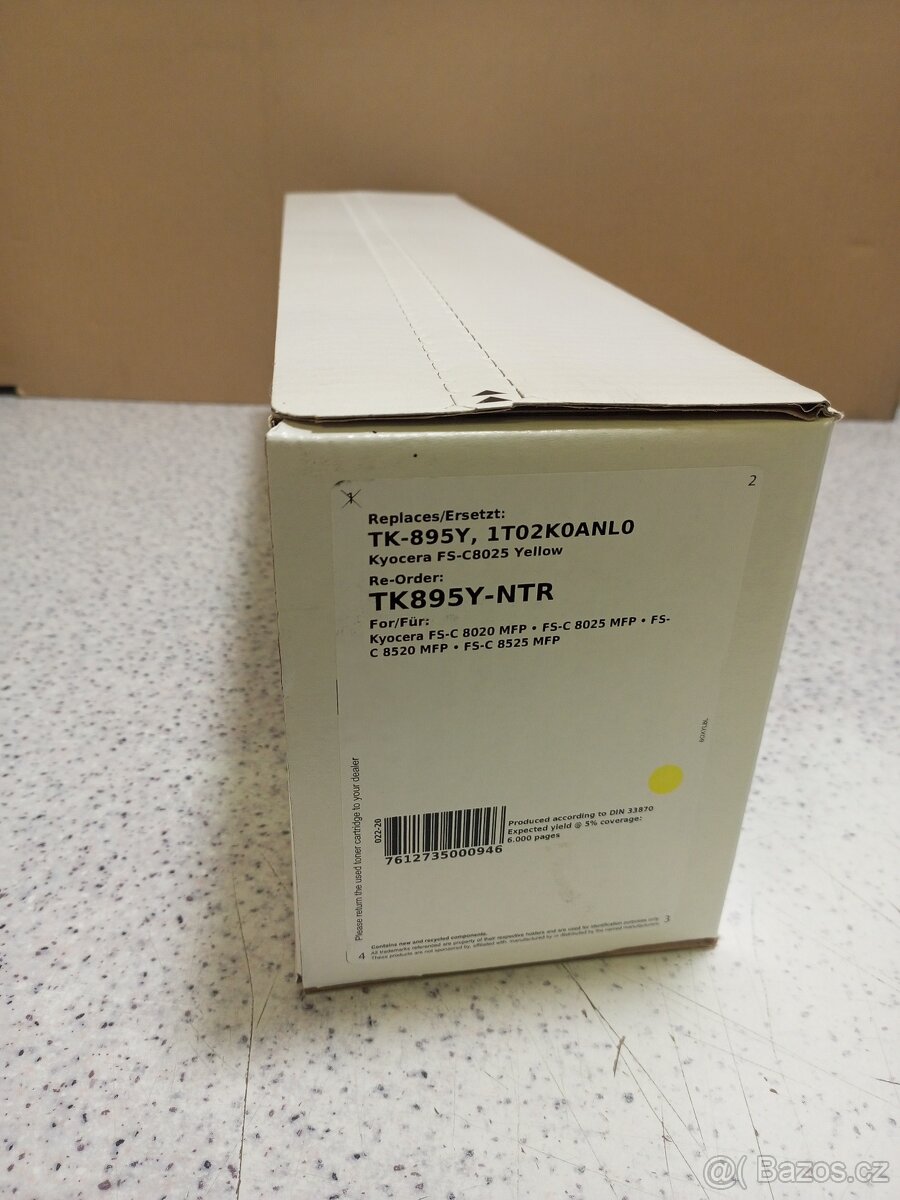 Toner NTR TK895-Y do tiskárny Kyocera Mita FS-C8020MFP