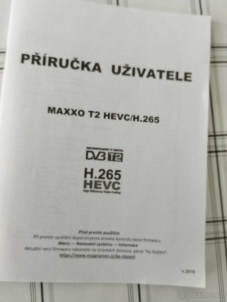televize + set box TV