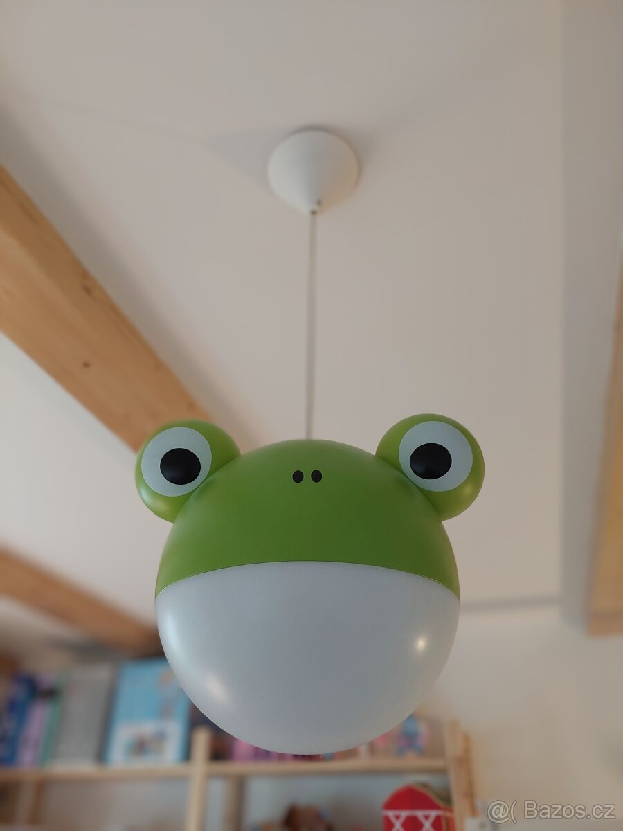 Dětský lustr žába