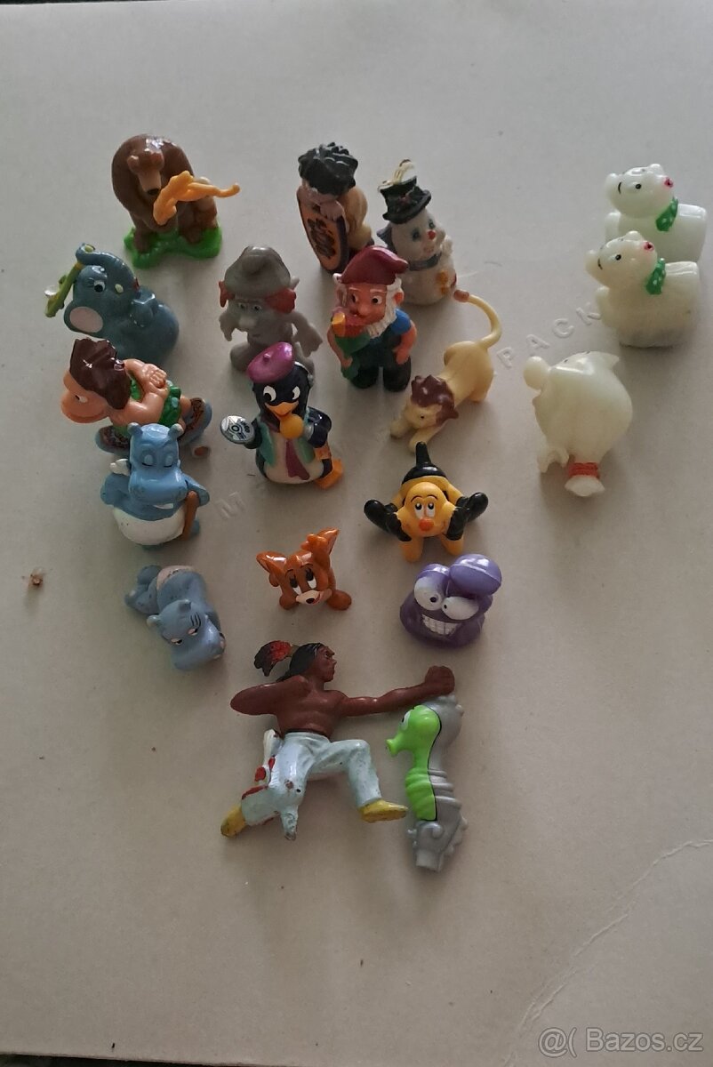 Různé druhy z Kinder