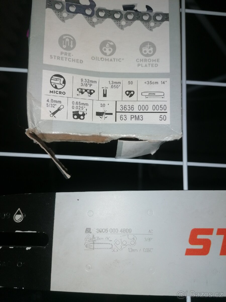 Lista+řetěz Stihl