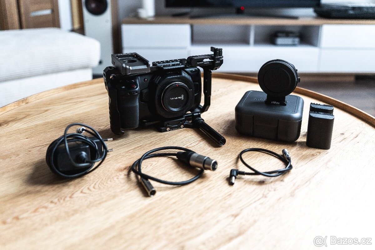 Blackmagic Design Pocket Cinema Camera 4K + Metabones + přís