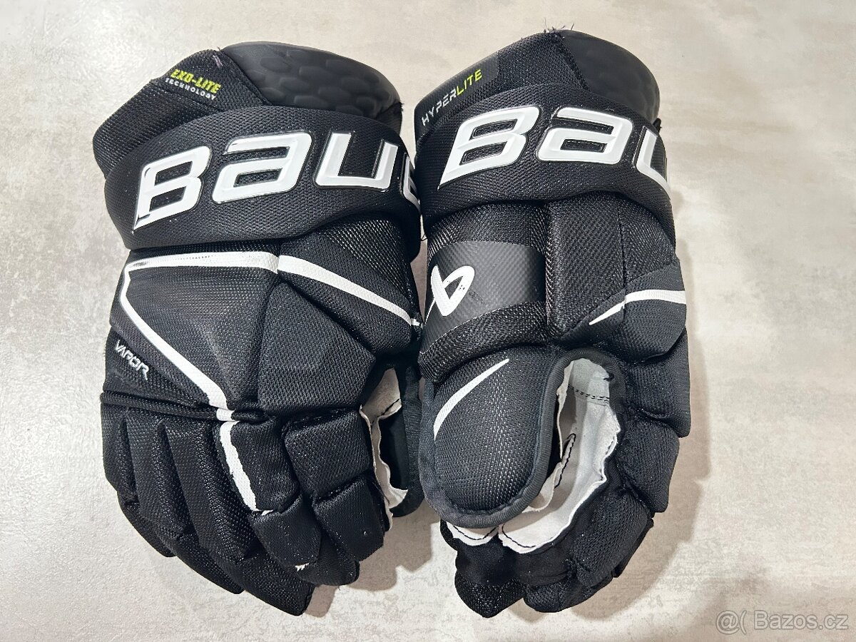 ✅ RUKAVICE - BAUER VAPOR HYPERLITE - č. 13 - BLACK SENIOR✅