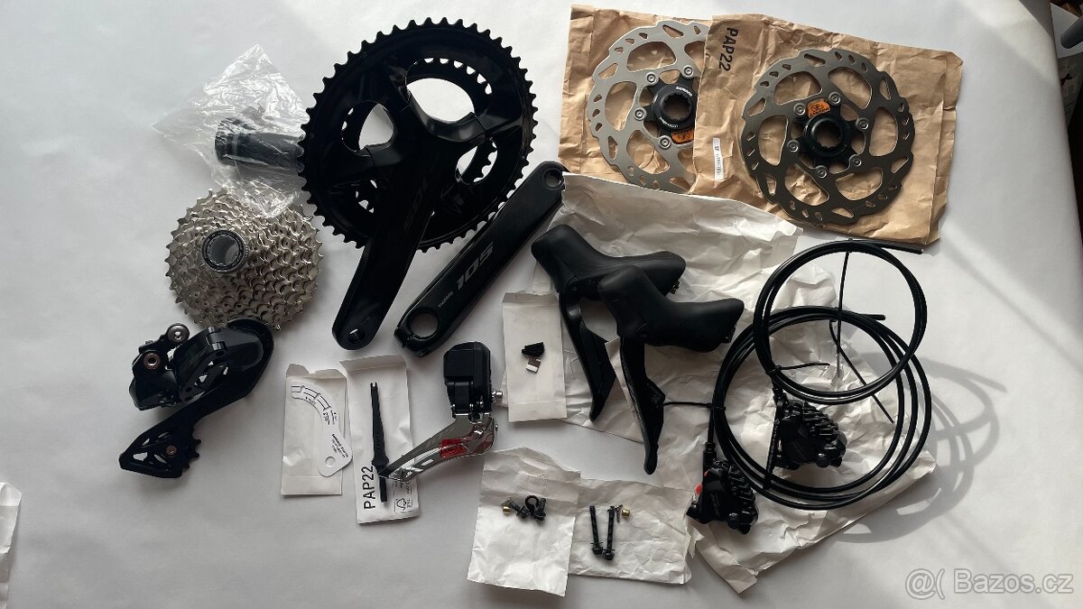 Sada Shimano 105 Di2 2x12 R7100