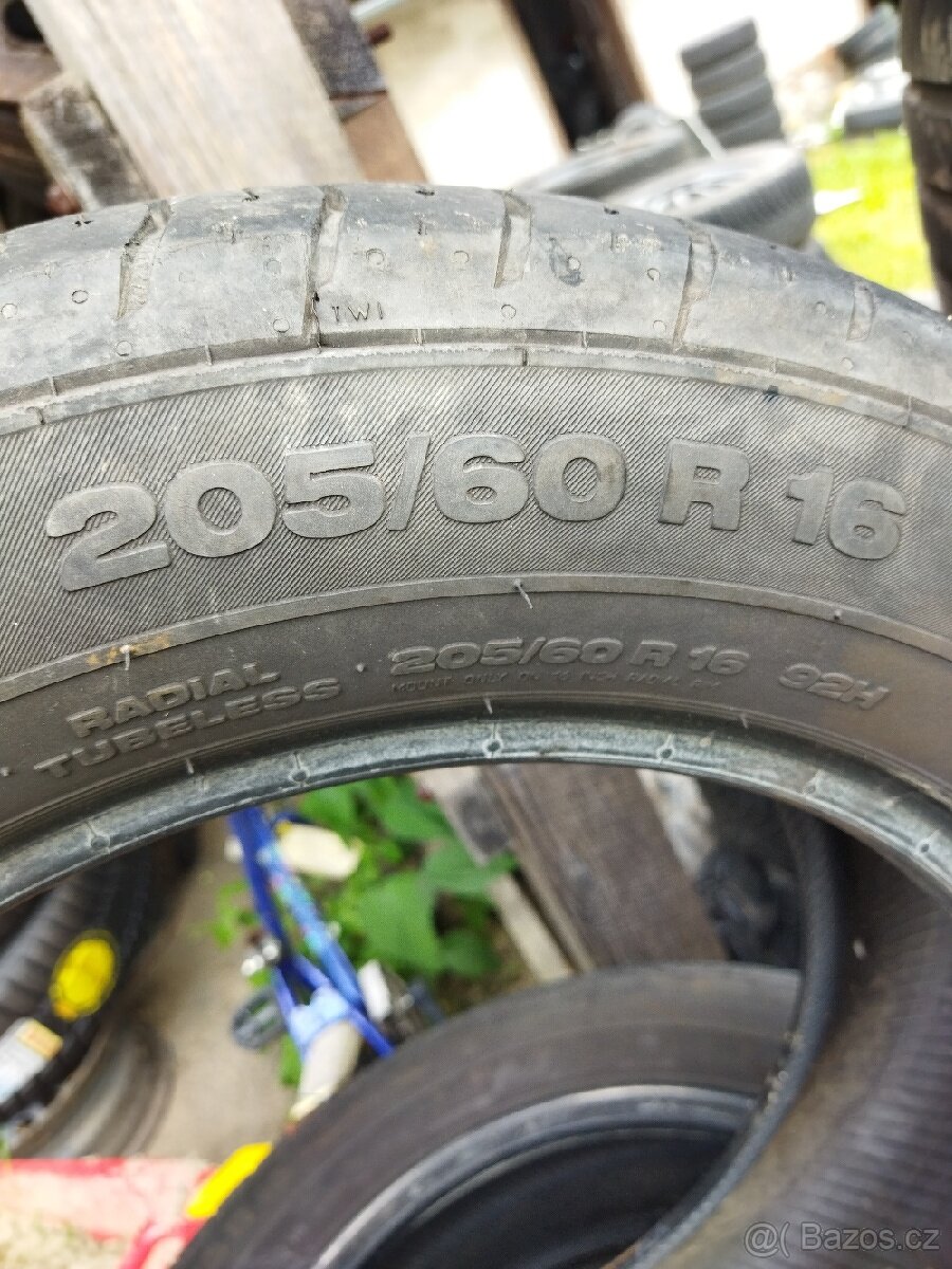 205/60 R16 Continental 4 ks 3-4mm