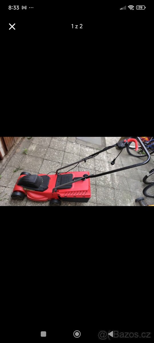 Sekačka elektrická plus křovinořez