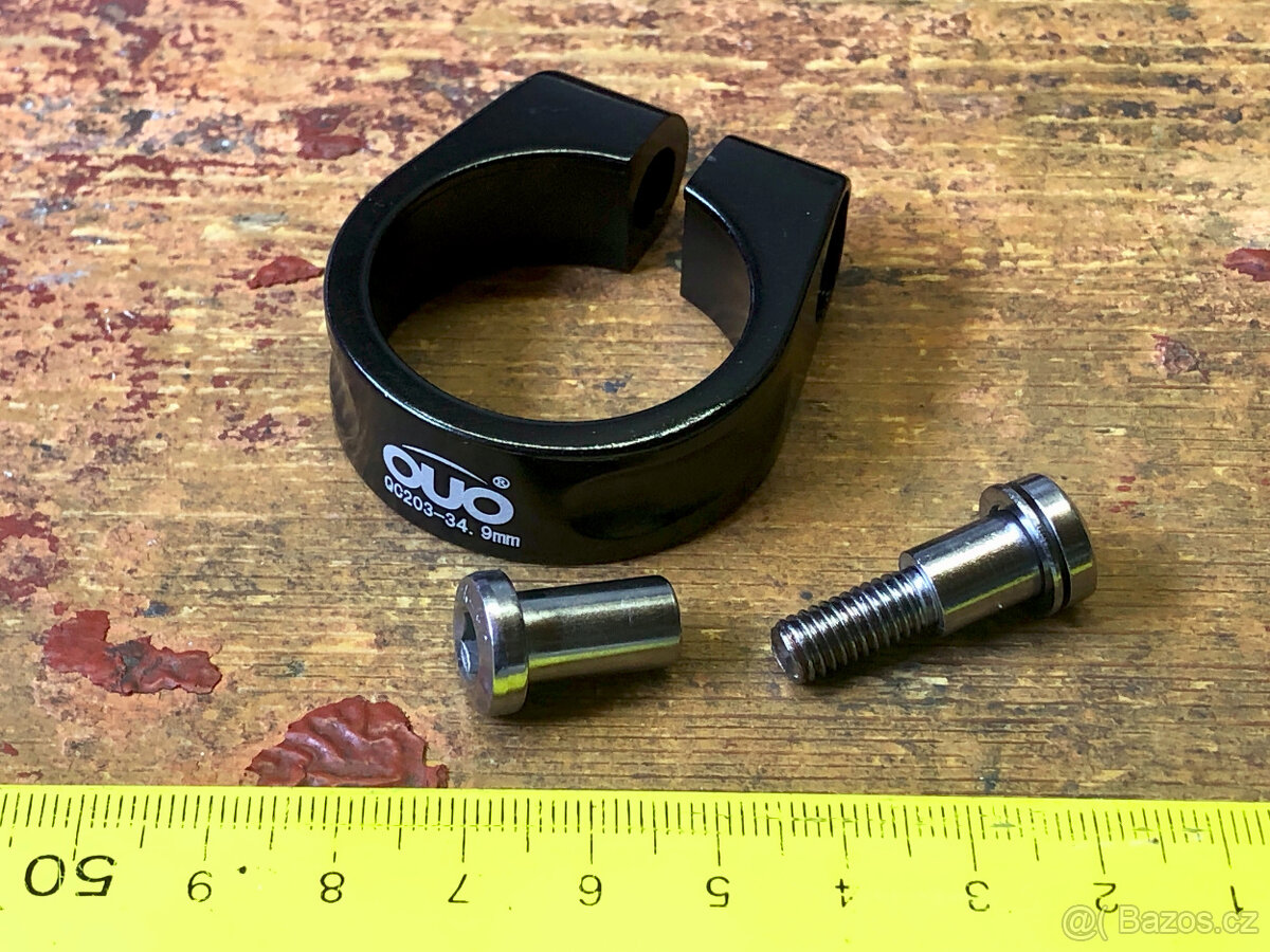 Cyklistická objímka sedlovky 34.9mm