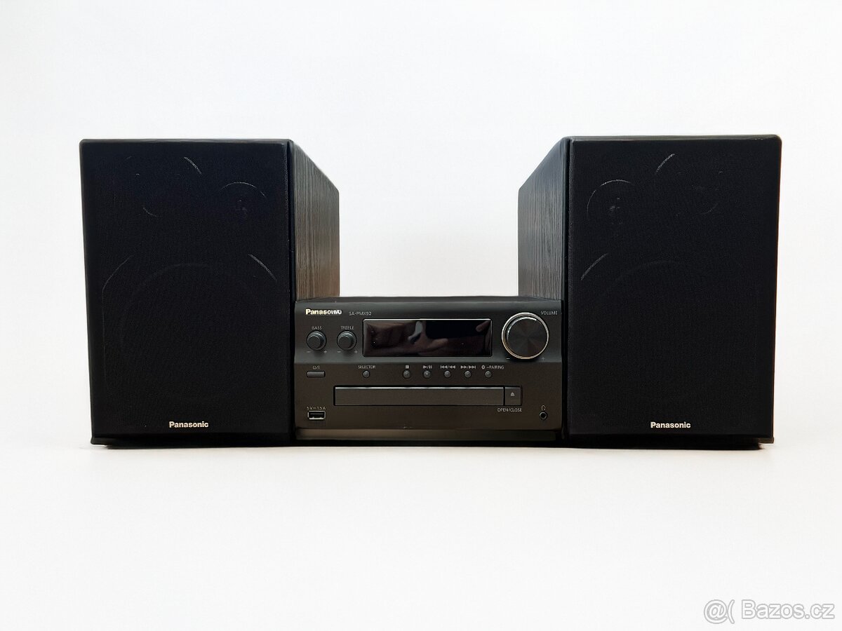 Mikrosystém Panasonic SC-PMX92EG-K (Hi-Fi CD/DAB+, Bluetooth