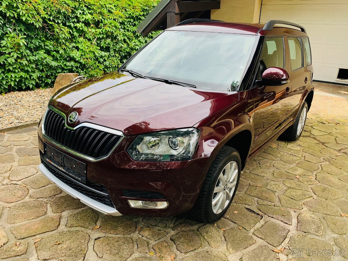 ŠKODA YETI 2,0TDI 103KW 4x4 DSG WEBASTO XENONY NAVI