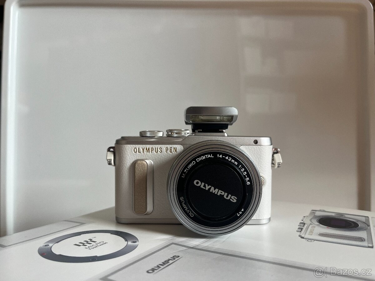 Olympus PEN E-PL8+ m zuiko premium 45mm f1 8 + M ZUIKO ED 14