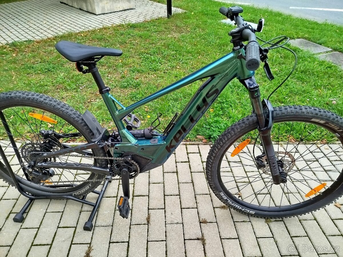 eMTB Kellys Theos R50 LTD, motor Panasonic, 462km najeto