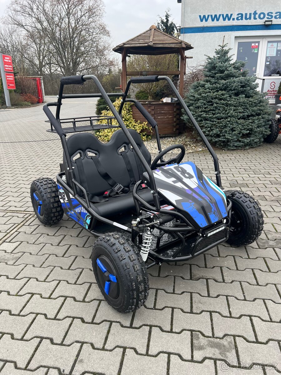 Nová Dětská elektro Buggy až 2500w 2 Mista Modrá