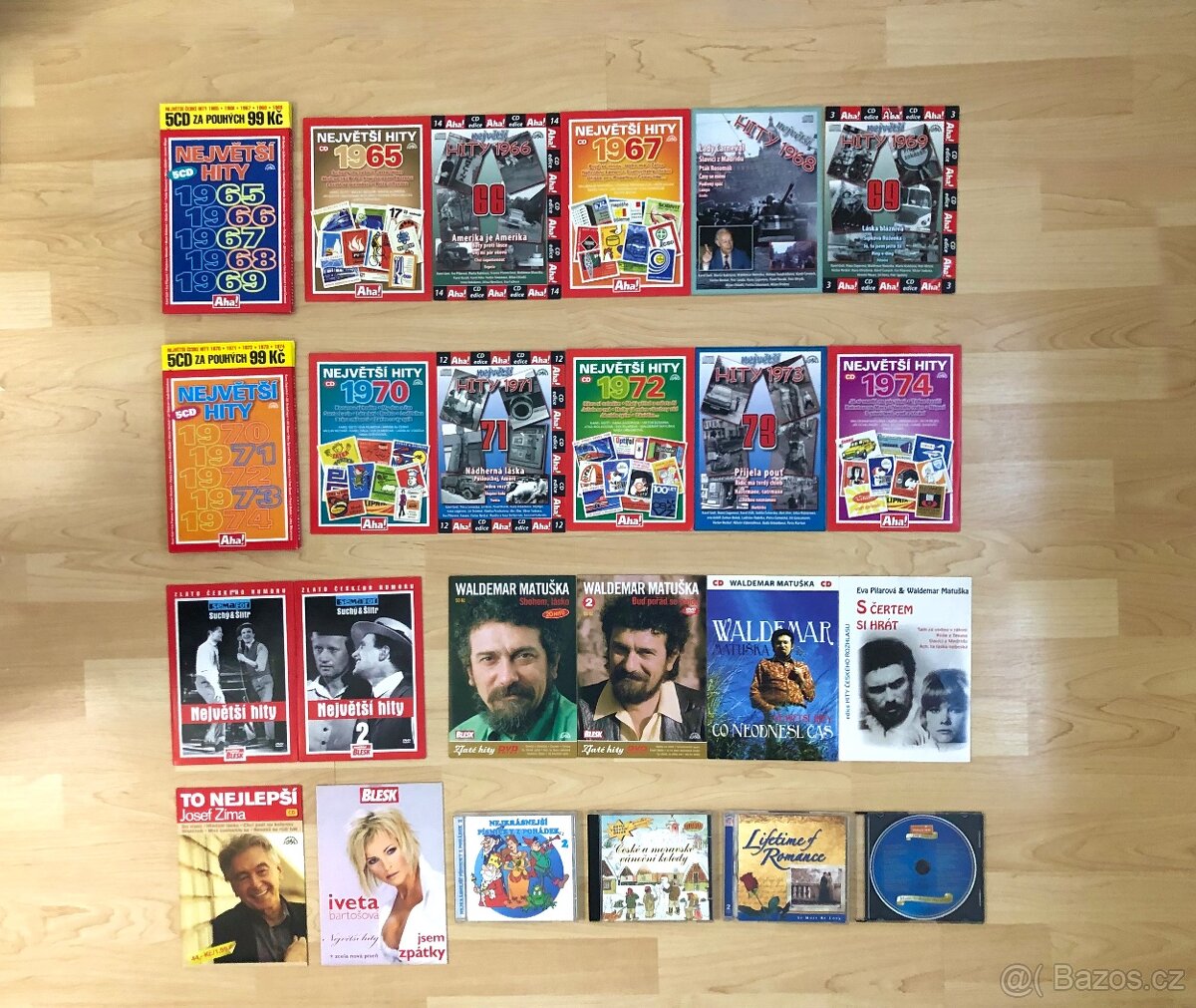 Hudba DVD a CD největší hity