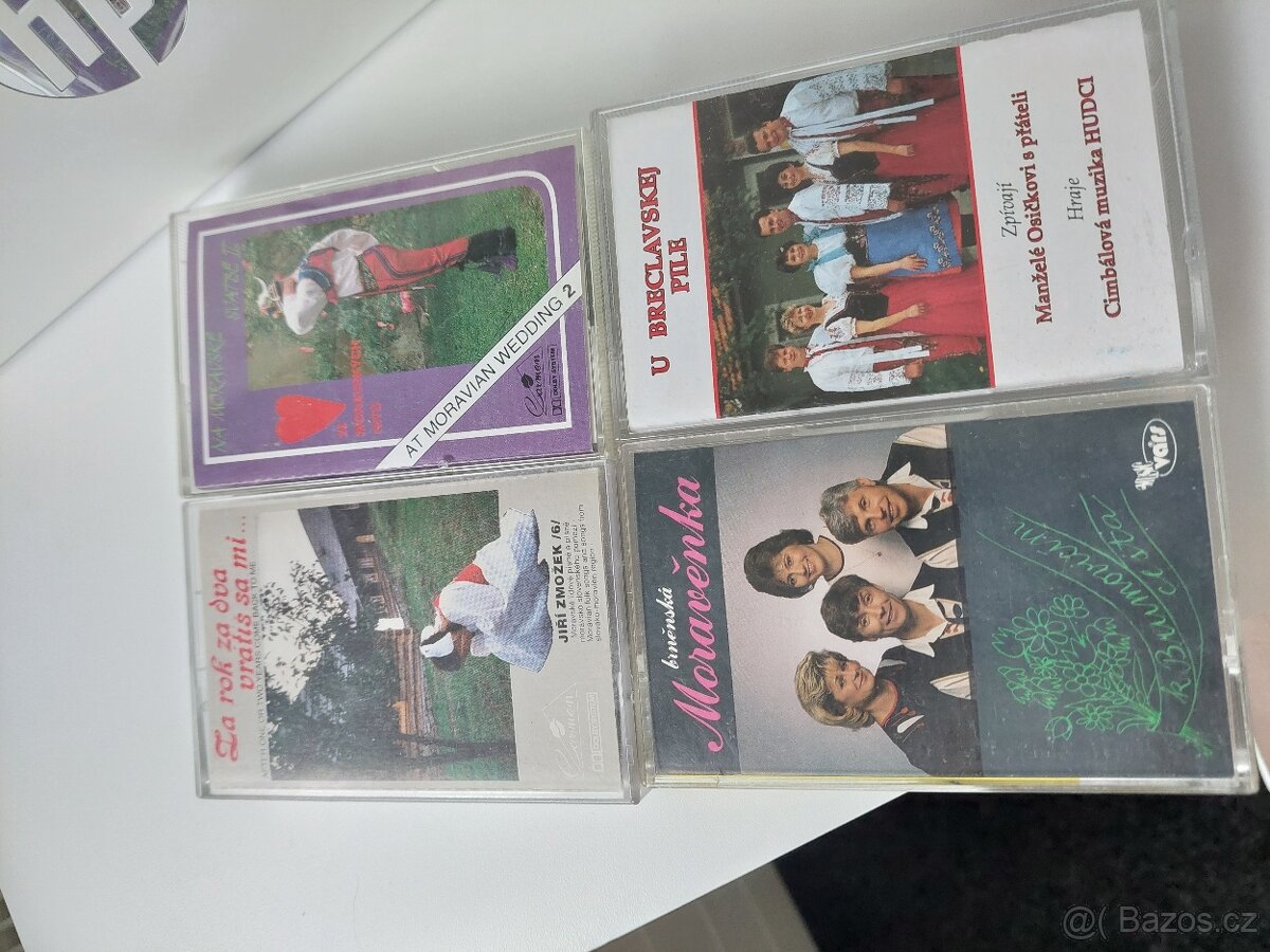 Retro kazety žánr Moravenka atd