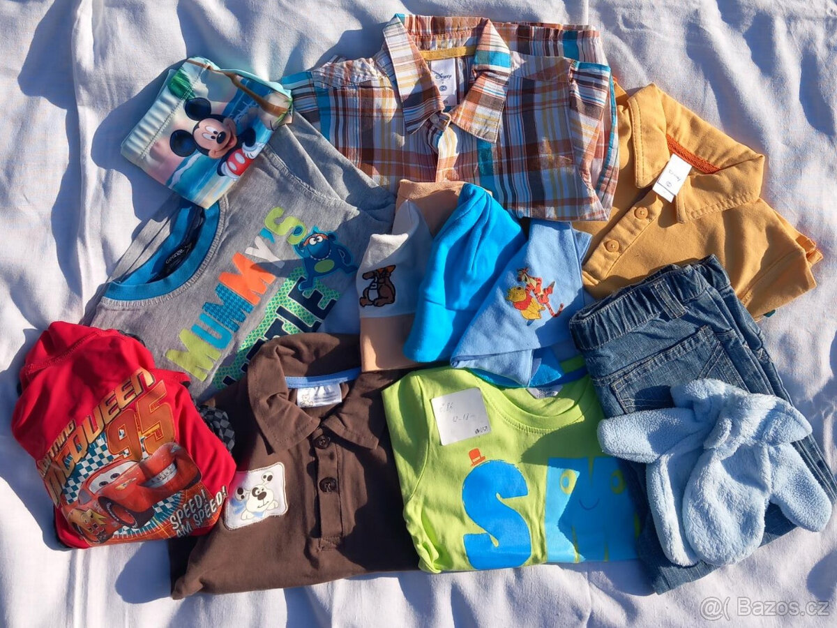 dětské oblečení - komplet 12 ks - vel. 86