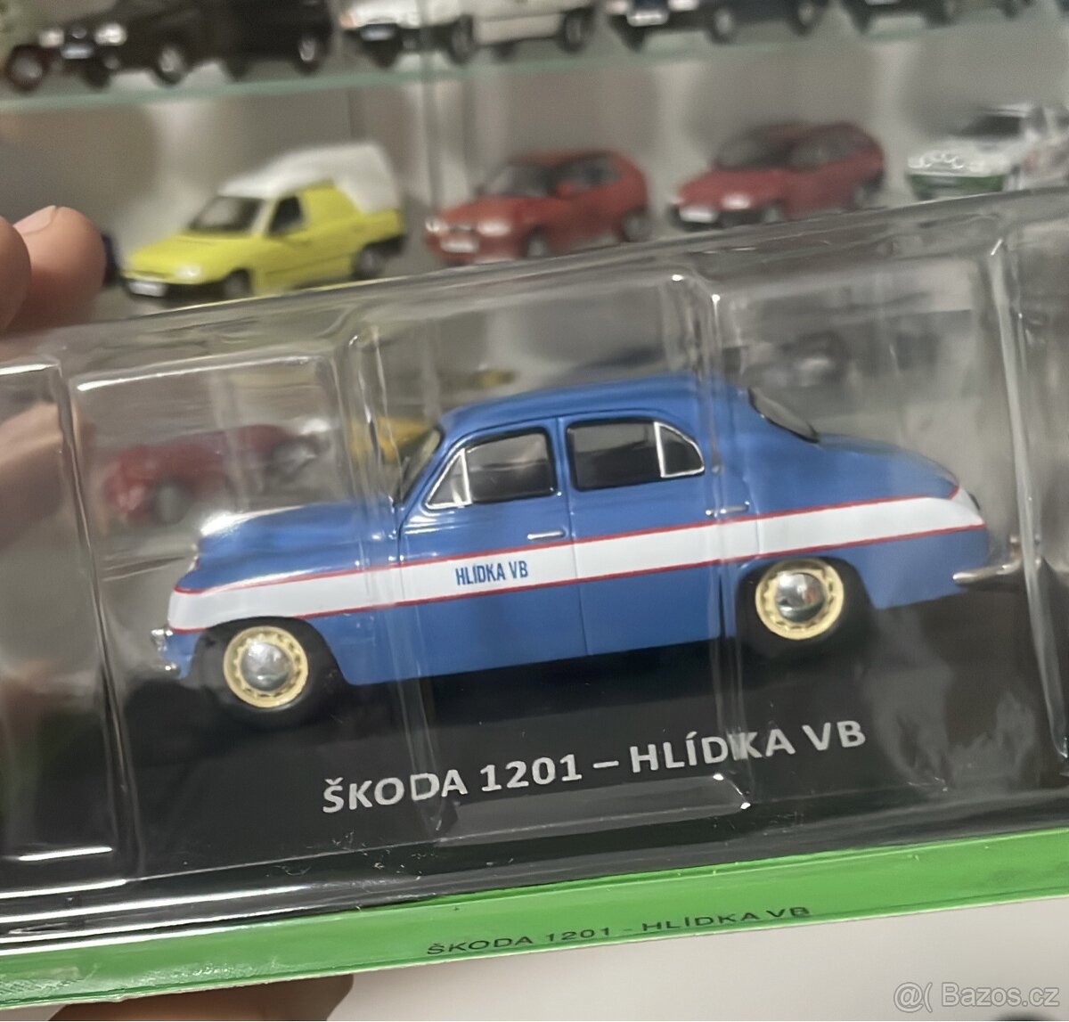 Kovový model ŠKODA 1201 Hlídka VB