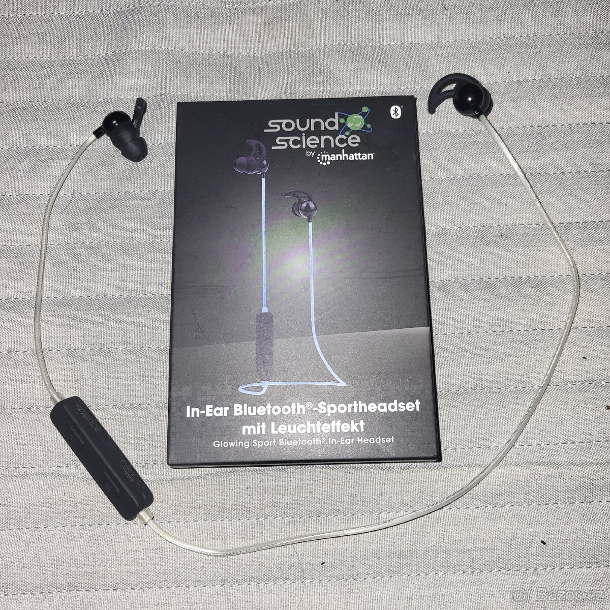 Bluetooth sluchátka se světelným efektem