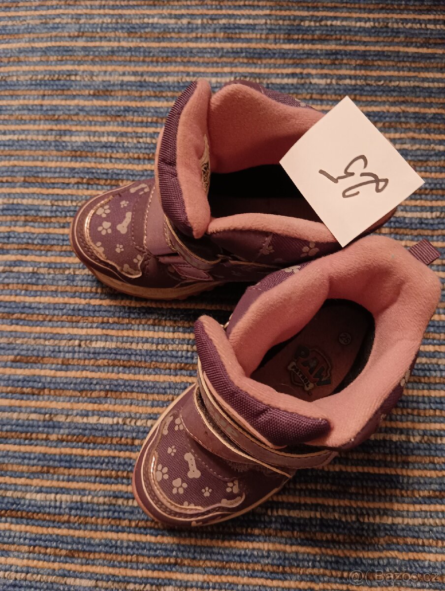 Dětské zimní boty