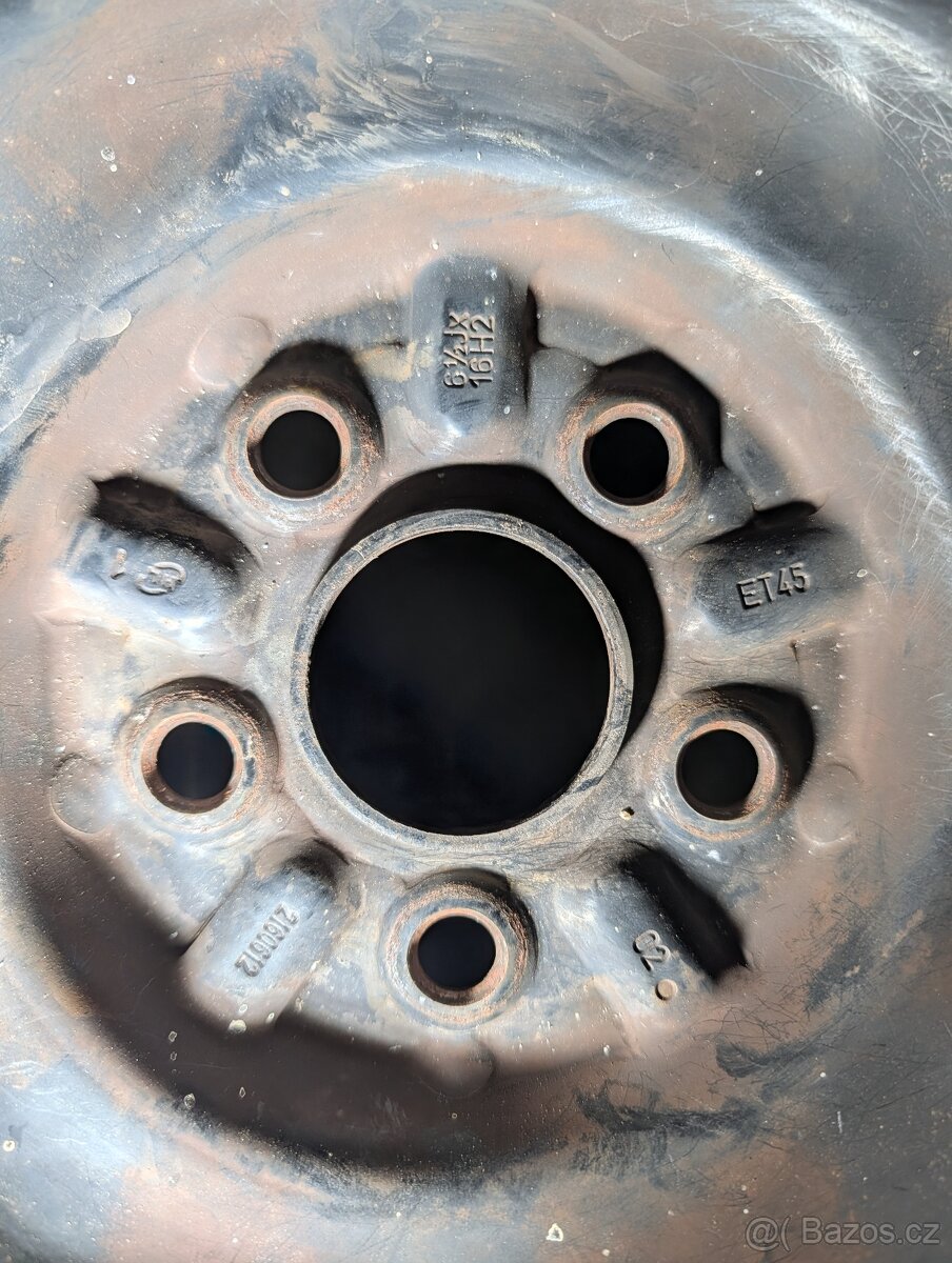 Plechové disky + pneumatiky