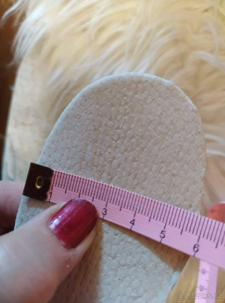 Dětské kožené boty